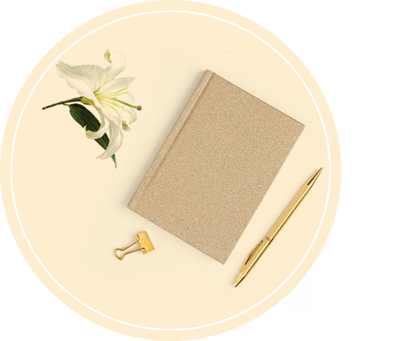 Image of a Notebook that can be used for funeral planning services
