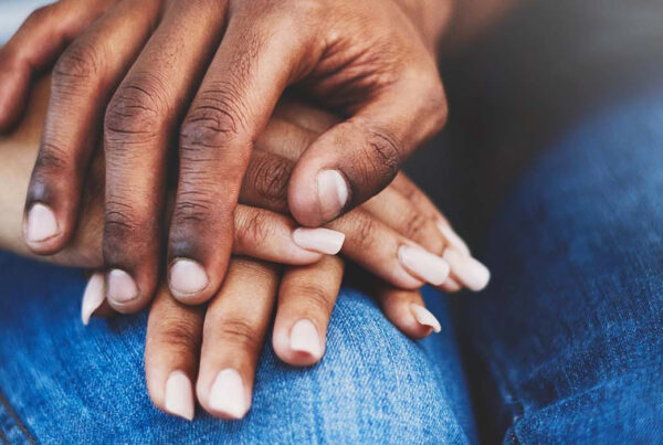 comforting hands