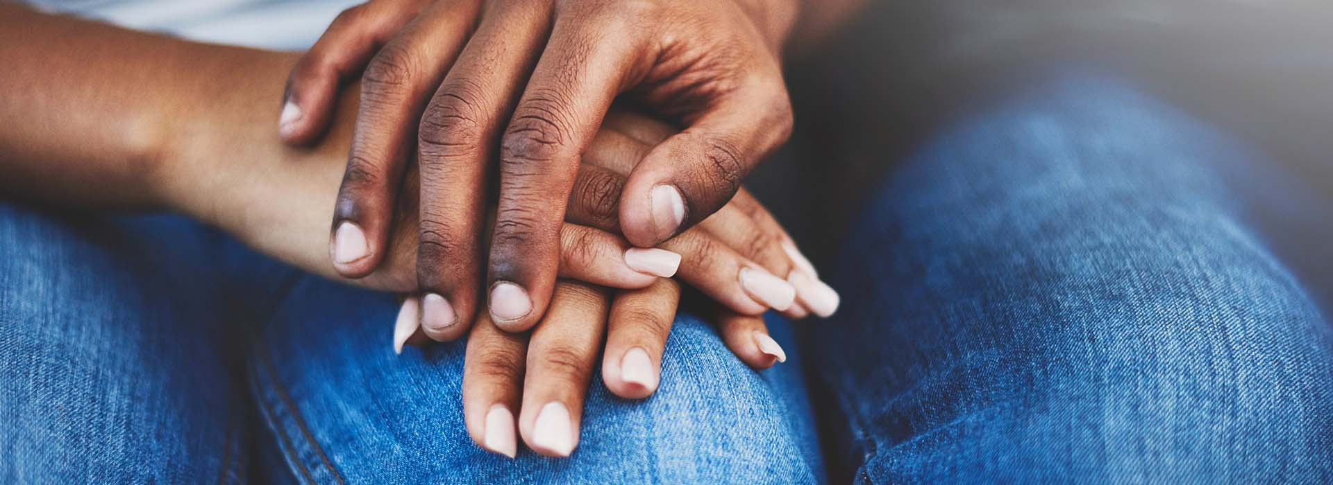 comforting hands